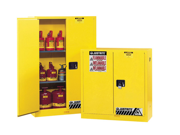 Fireproof chemical storage cabinets for home garages
