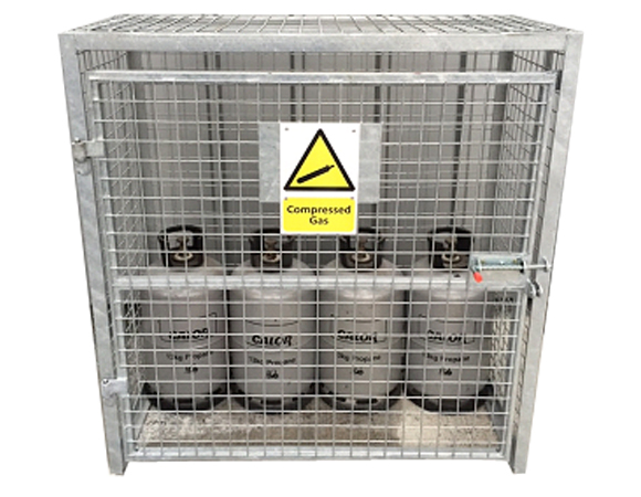 Gas Cylinder Storage Safe Storage Of Gas Cylinders Safety Storage